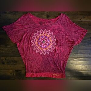 Desigual Dolman Mandala Top